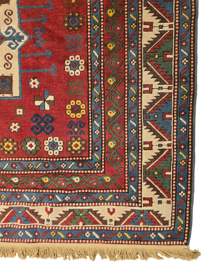 Perzisch tapijt Kazach 280x200 wollen vloerkleed Azerbijan