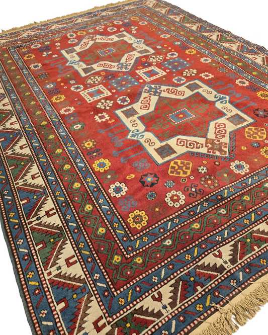 Perzisch tapijt Kazach 280x200 wollen vloerkleed Azerbijan