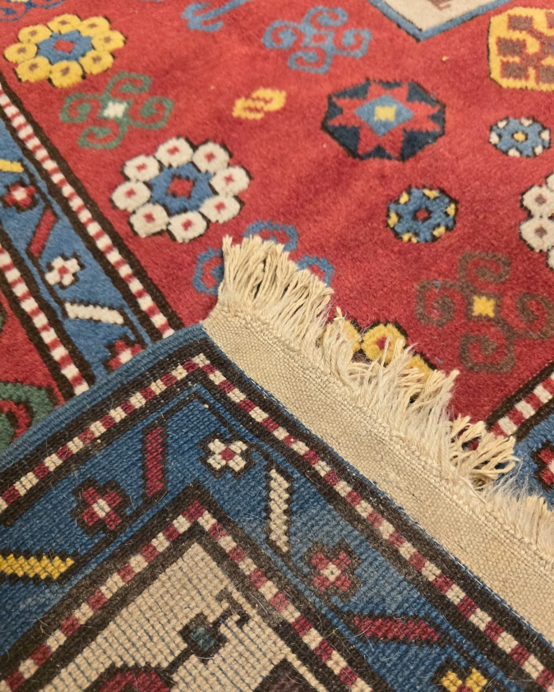 Perzisch tapijt Kazach 280x200 wollen vloerkleed Azerbijan