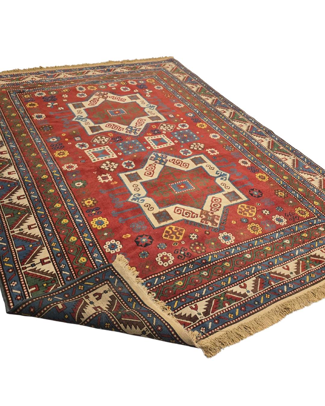 Perzisch tapijt Kazach 280x200 wollen vloerkleed Azerbijan