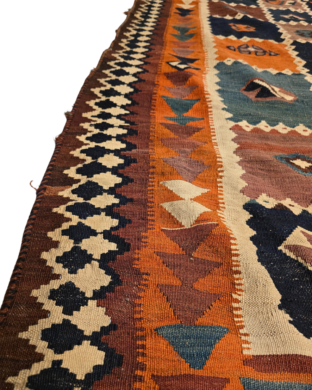 Kelim Karabach Azerbijan ANTIEK 280x170 wollen vloerkleed handgeknoopt