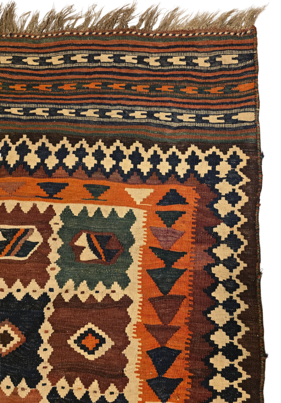 Kelim Karabach Azerbijan ANTIEK 280x170 wollen vloerkleed handgeknoopt