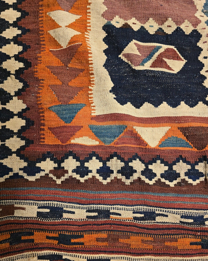 Kelim Karabach Azerbijan ANTIEK 280x170 wollen vloerkleed handgeknoopt