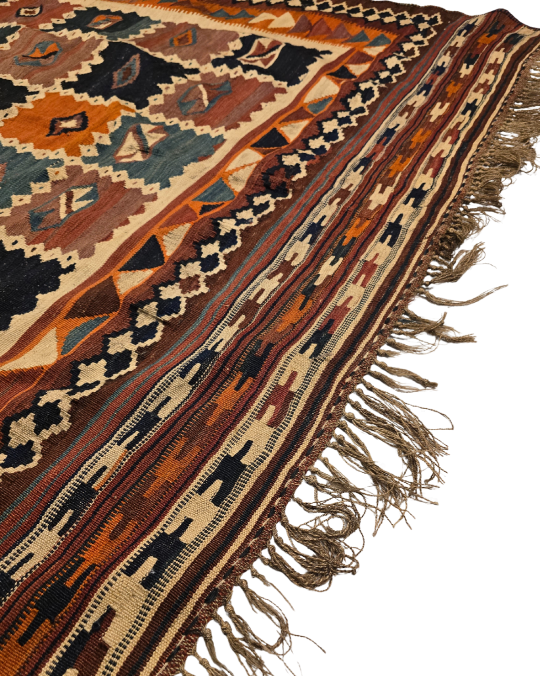 Kelim Karabach Azerbijan ANTIEK 280x170 wollen vloerkleed handgeknoopt