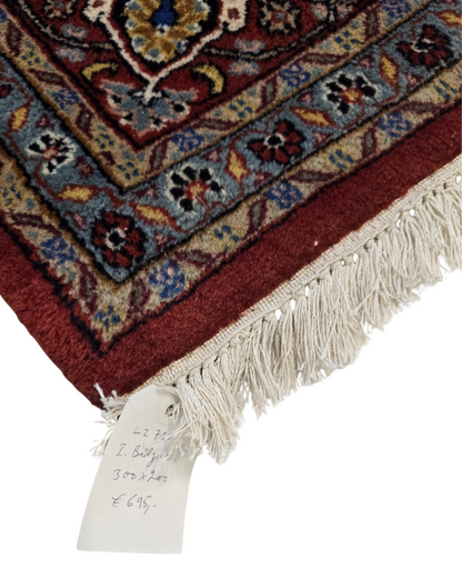 Perzisch tapijt bidjar 300x200 wollen vloerkeed handgeknoopt iran