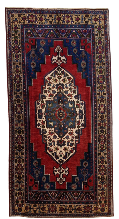 Groot Perzisch tapijt Oushak 335x170 wollen vloerkleed handgeknoopt Turkije