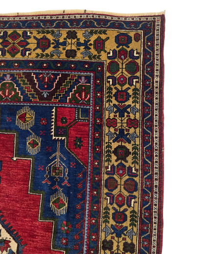 Groot Perzisch tapijt Oushak 335x170 wollen vloerkleed handgeknoopt Turkije