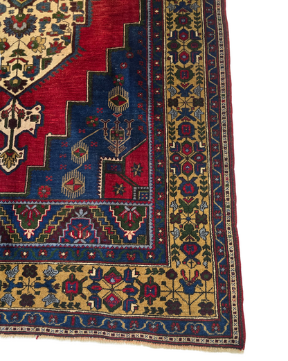 Groot Perzisch tapijt Oushak 335x170 wollen vloerkleed handgeknoopt Turkije