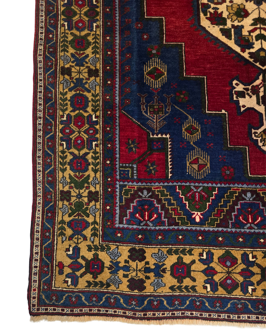 Groot Perzisch tapijt Oushak 335x170 wollen vloerkleed handgeknoopt Turkije