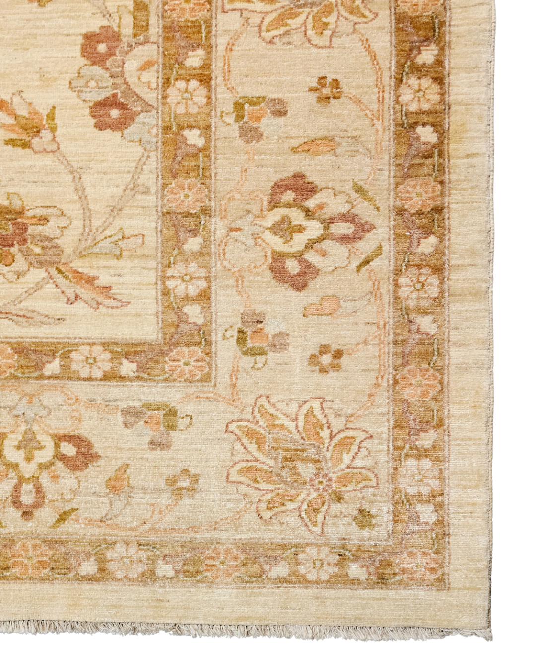 Groot Perzich tapijt Ziegler 411x300 wollen vloerkleed handgeknoopt