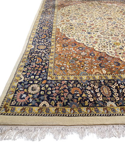 Groot Perzisch Tapijt Tabriz 430x310 wollen vloerkleed handgeknoopt
