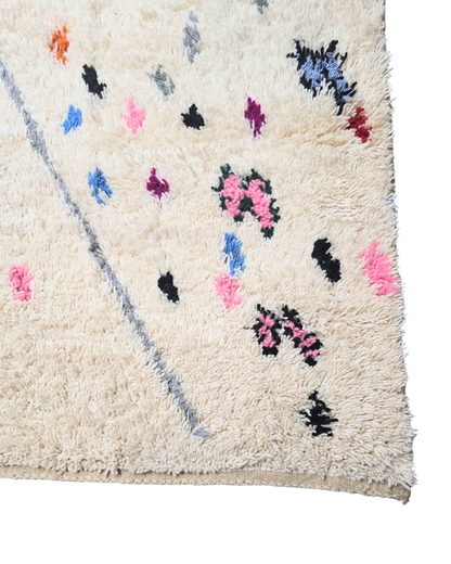 Groot Berber Azilal Tapijt 350x250 wollen vloerkleed handgeknoopt Marokko