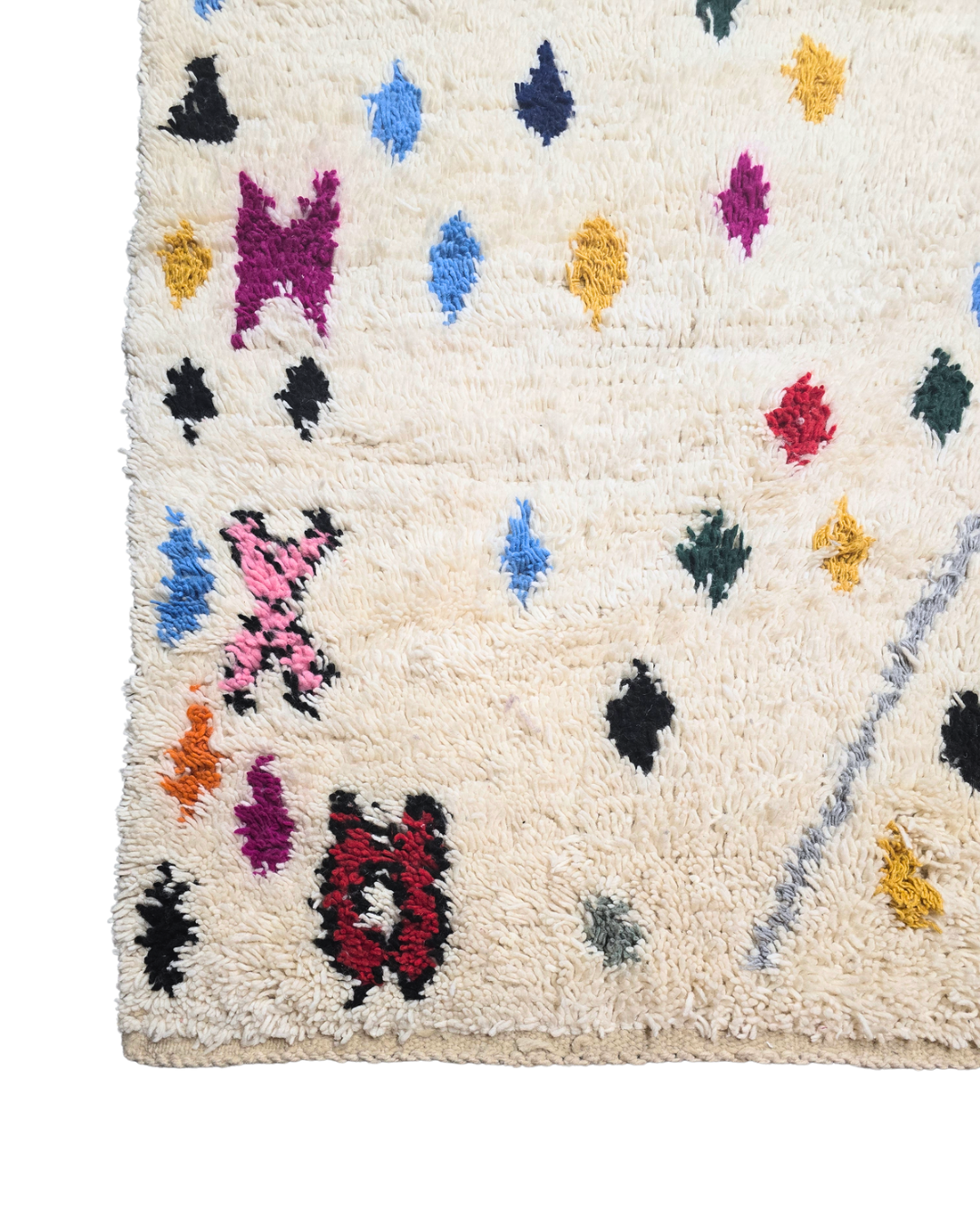 Groot Berber Azilal Tapijt 350x250 wollen vloerkleed handgeknoopt Marokko