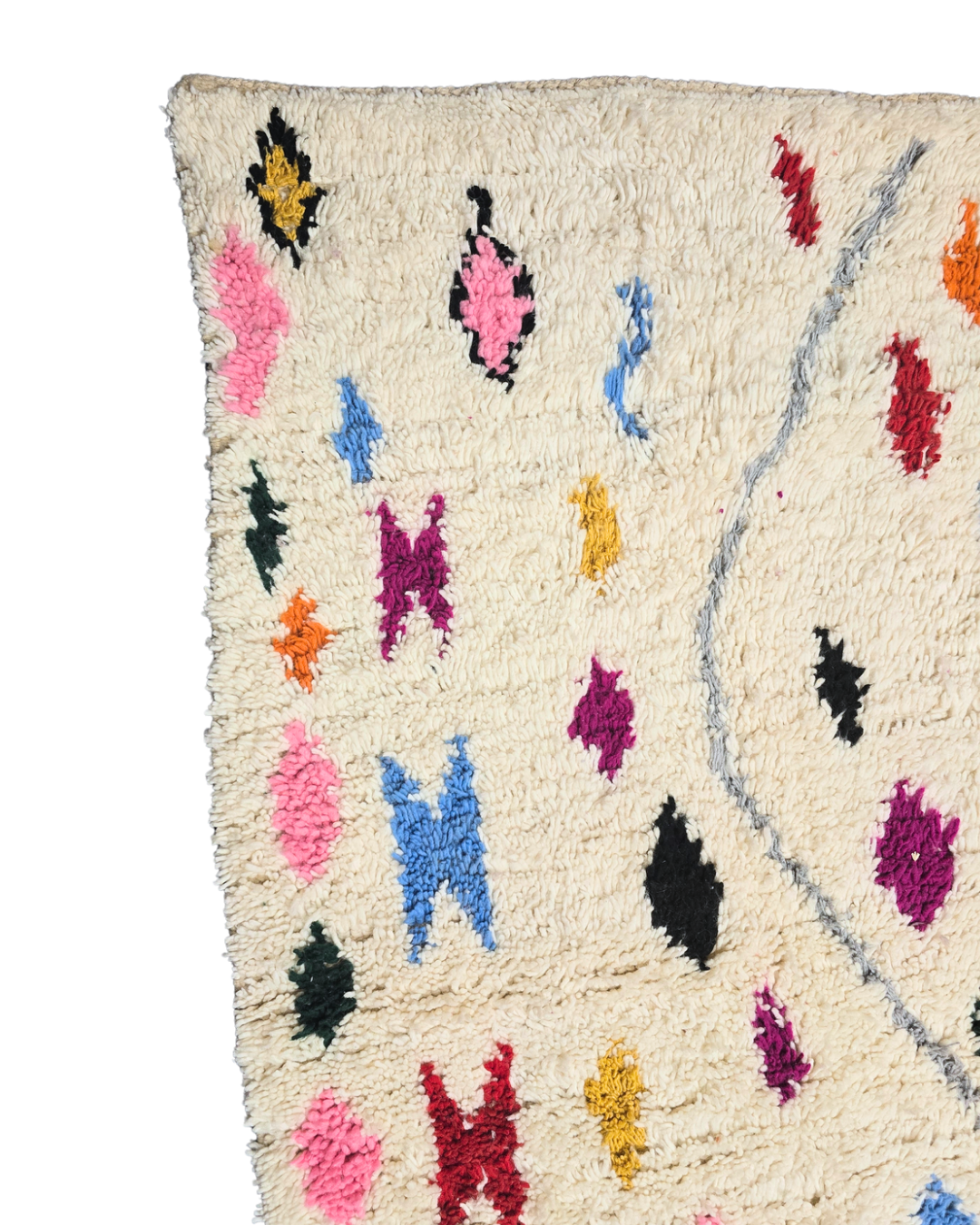 Groot Berber Azilal Tapijt 350x250 wollen vloerkleed handgeknoopt Marokko