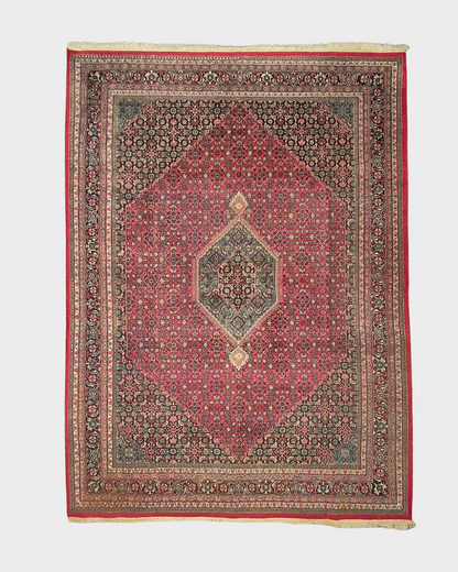 Groot Perzisch tapijt 350x250 wollen vloerkleed handgeknoopt