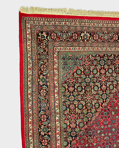 Groot Perzisch tapijt 350x250 wollen vloerkleed handgeknoopt
