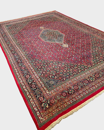 Groot Perzisch tapijt 350x250 wollen vloerkleed handgeknoopt