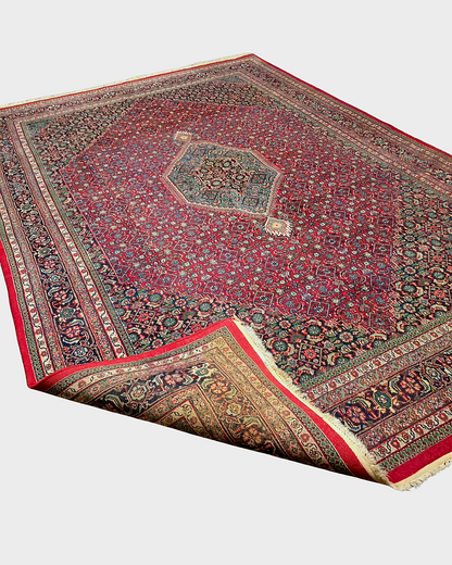 Groot Perzisch tapijt 350x250 wollen vloerkleed handgeknoopt