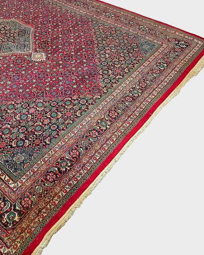 Groot Perzisch tapijt 350x250 wollen vloerkleed handgeknoopt