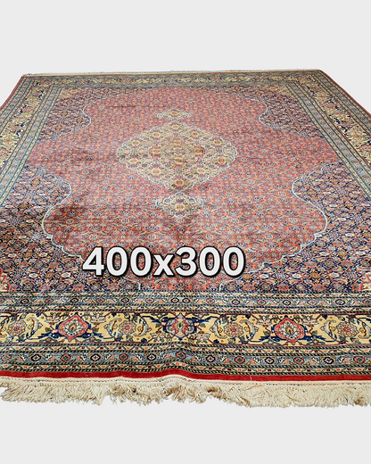 Groot Perzisch Tapijt Bidjar 400x300 wolen vloerkleed handgeknoopt Iran