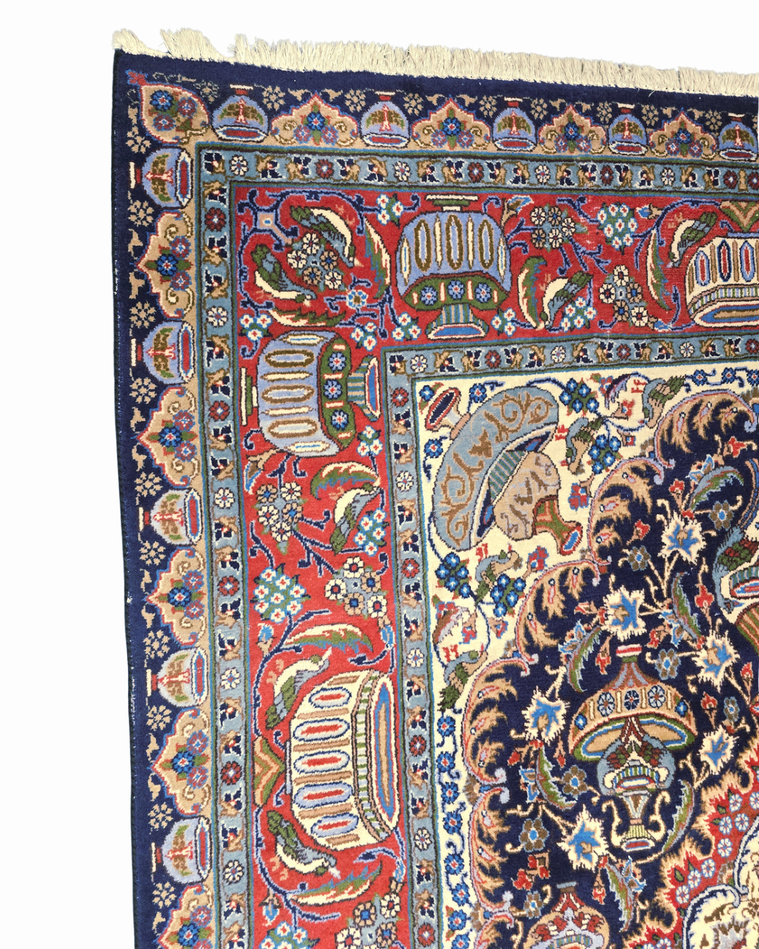 Perzisch tapijt Kashmar 300x200 wollen vloerkleed handgeknoopt iran