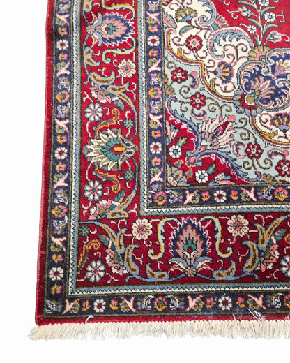 Groot Perzisch tapijt Tabriz 400x300 wollen vloerkleed handgeknoopt iran