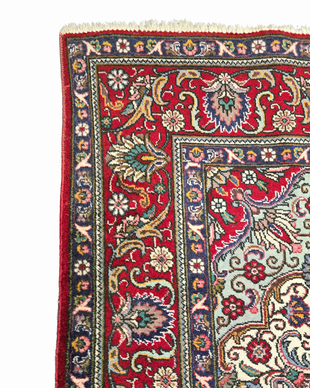 Groot Perzisch tapijt Tabriz 400x300 wollen vloerkleed handgeknoopt iran