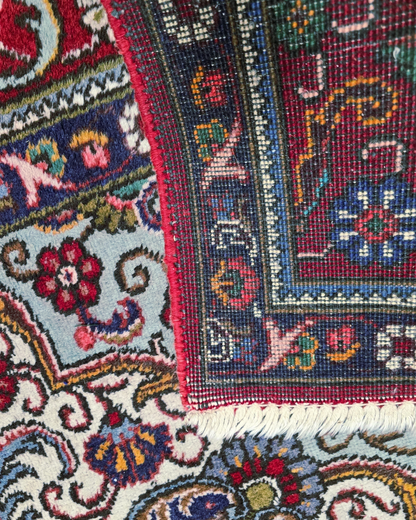 Groot Perzisch tapijt Tabriz 400x300 wollen vloerkleed handgeknoopt iran