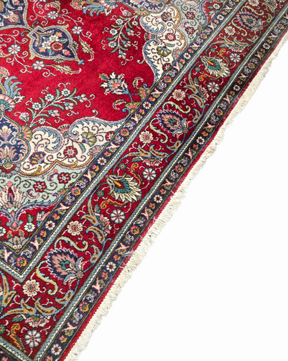 Groot Perzisch tapijt Tabriz 400x300 wollen vloerkleed handgeknoopt iran