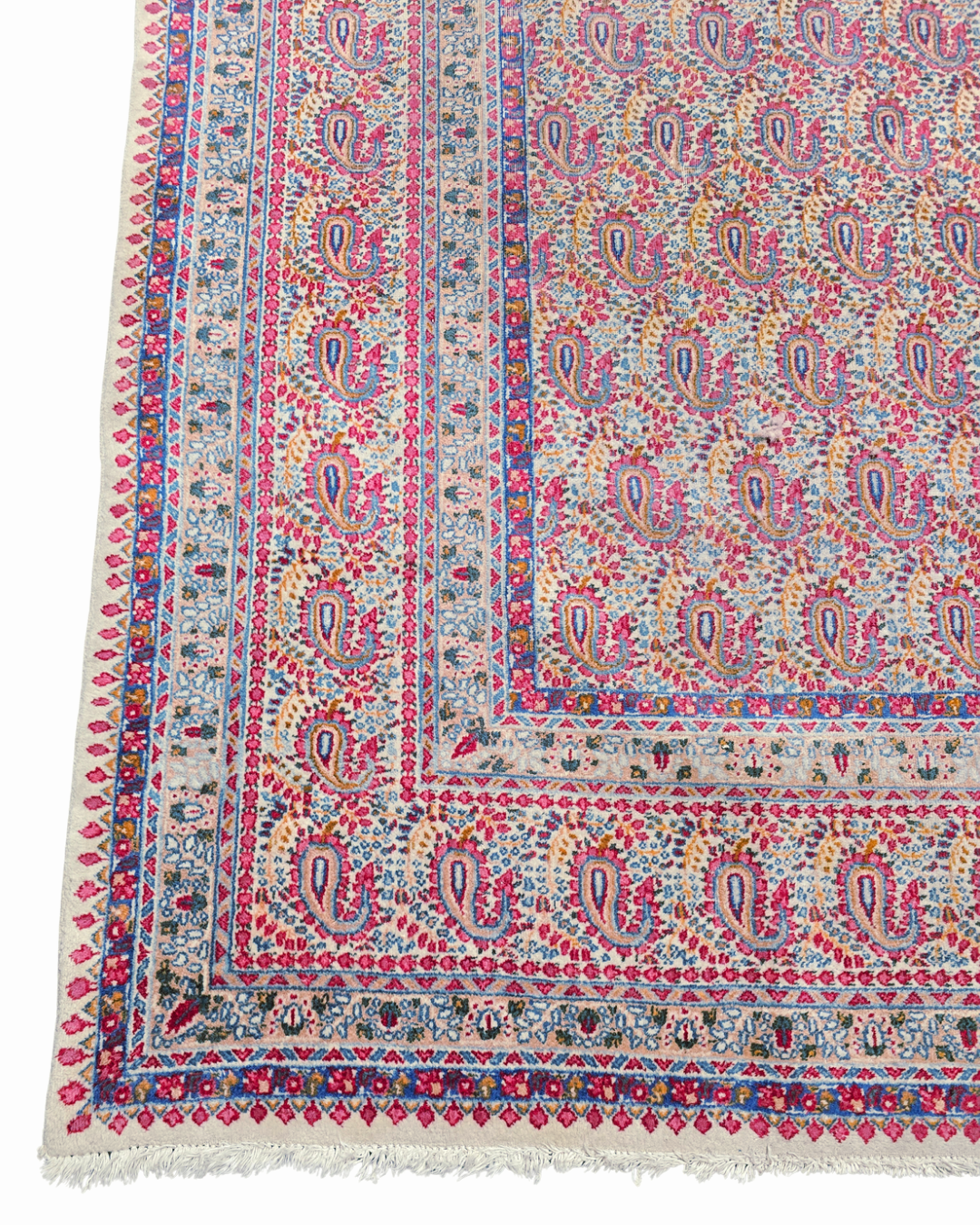 Groot Perzisch tapijt 350x250 wollen vloerkleed handgeknoopt iran