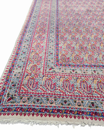 Groot Perzisch tapijt 350x250 wollen vloerkleed handgeknoopt iran