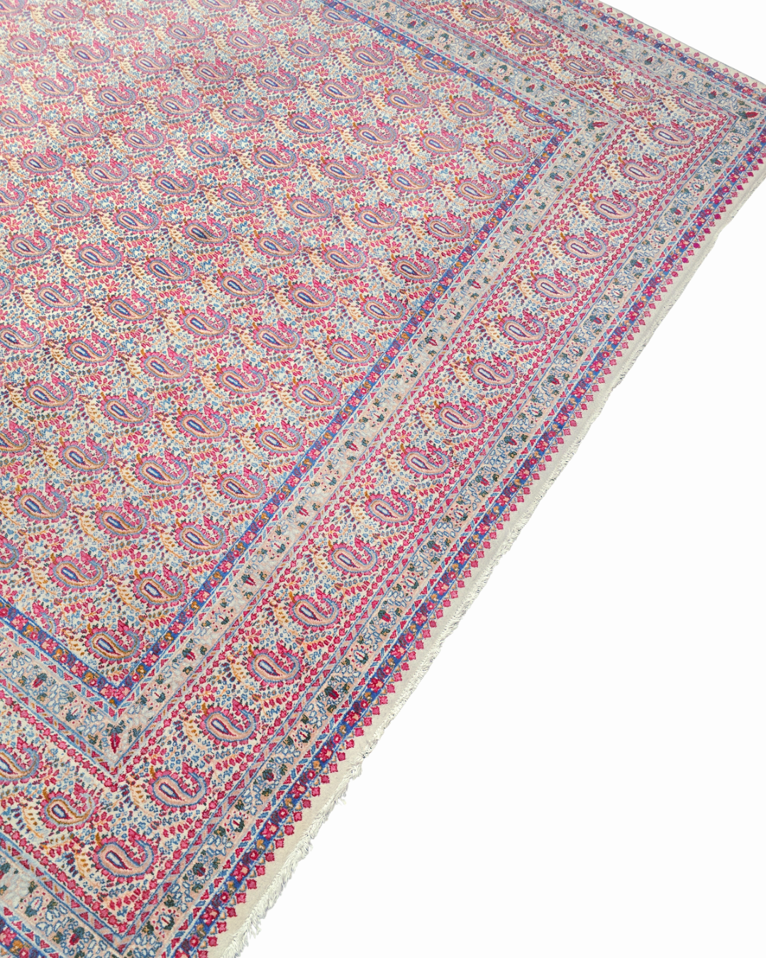 Groot Perzisch tapijt 350x250 wollen vloerkleed handgeknoopt iran