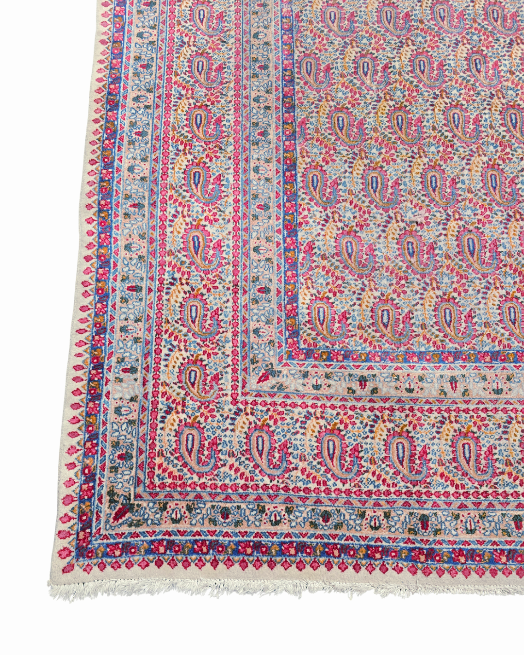 Groot Perzisch tapijt 350x250 wollen vloerkleed handgeknoopt iran