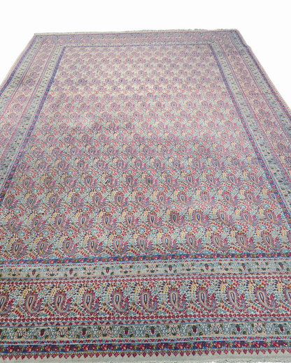 Groot Perzisch tapijt 350x250 wollen vloerkleed handgeknoopt iran