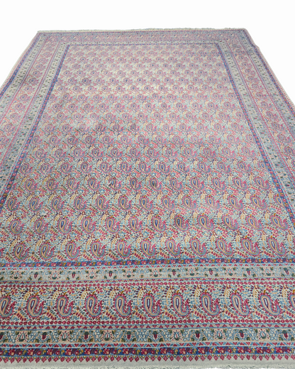 Groot Perzisch tapijt 350x250 wollen vloerkleed handgeknoopt iran