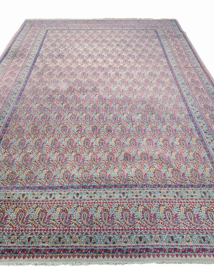 Groot Perzisch tapijt 350x250 wollen vloerkleed handgeknoopt iran