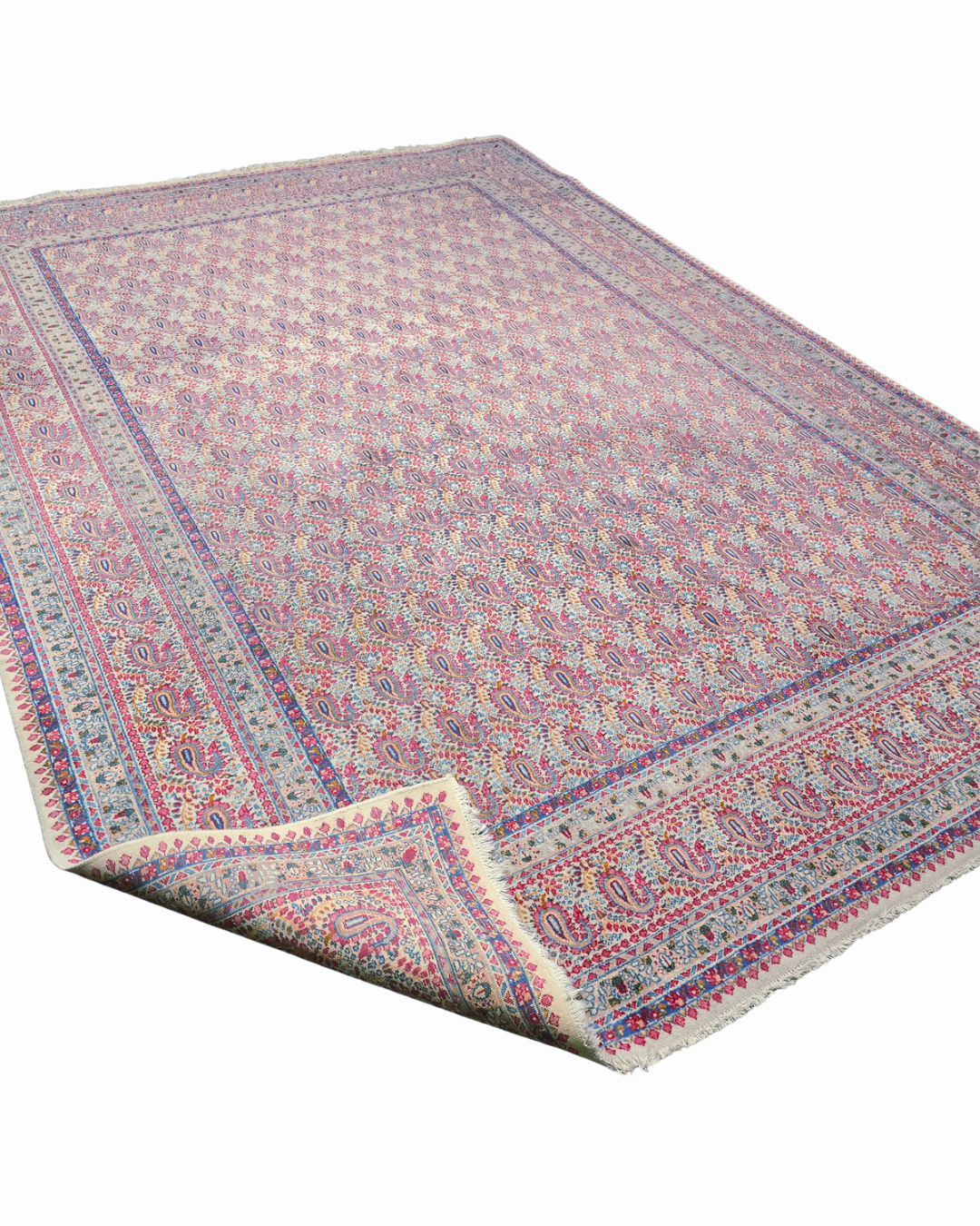 Groot Perzisch tapijt 350x250 wollen vloerkleed handgeknoopt iran
