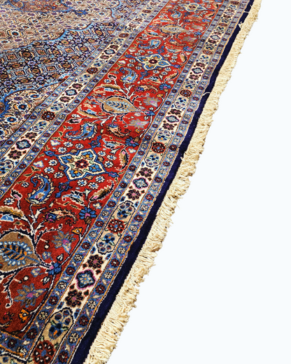 Groot Perzisch tapijt Moud 400x300 wollen vloerkleed handgeknoopt Iran