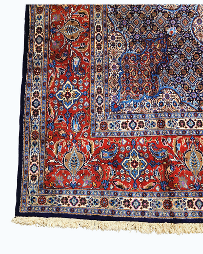 Groot Perzisch tapijt Moud 400x300 wollen vloerkleed handgeknoopt Iran