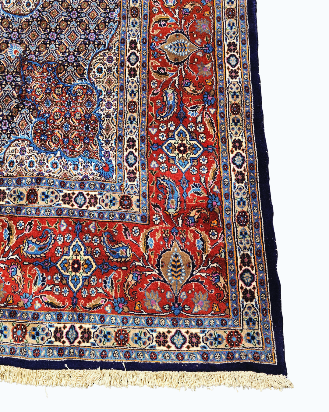 Groot Perzisch tapijt Moud 400x300 wollen vloerkleed handgeknoopt Iran