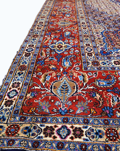 Groot Perzisch tapijt Moud 400x300 wollen vloerkleed handgeknoopt Iran