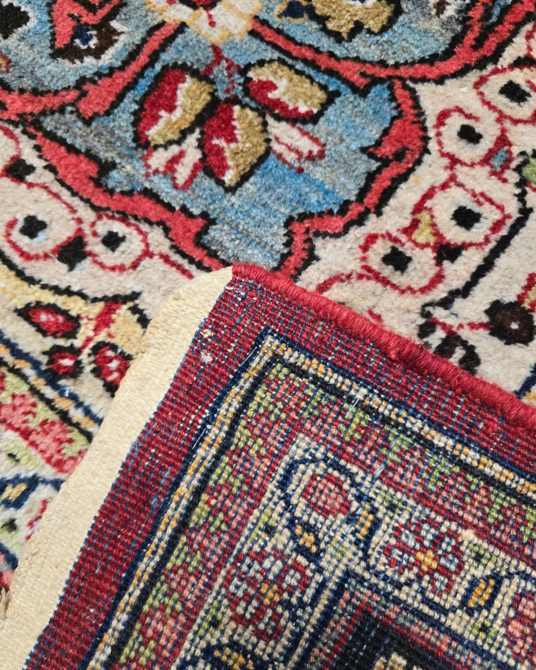 Groot Perzisch tapijt Lillian 370x280 wollen vloerkleed handgeknoopt Iran