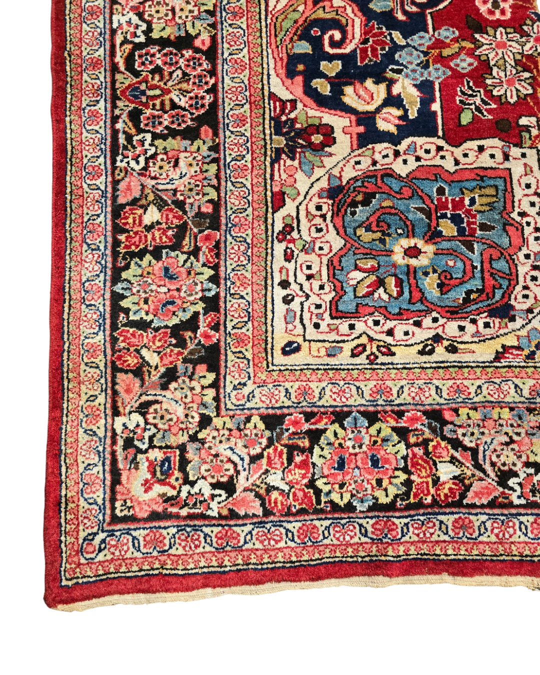 Groot Perzisch tapijt Lillian 370x280 wollen vloerkleed handgeknoopt Iran