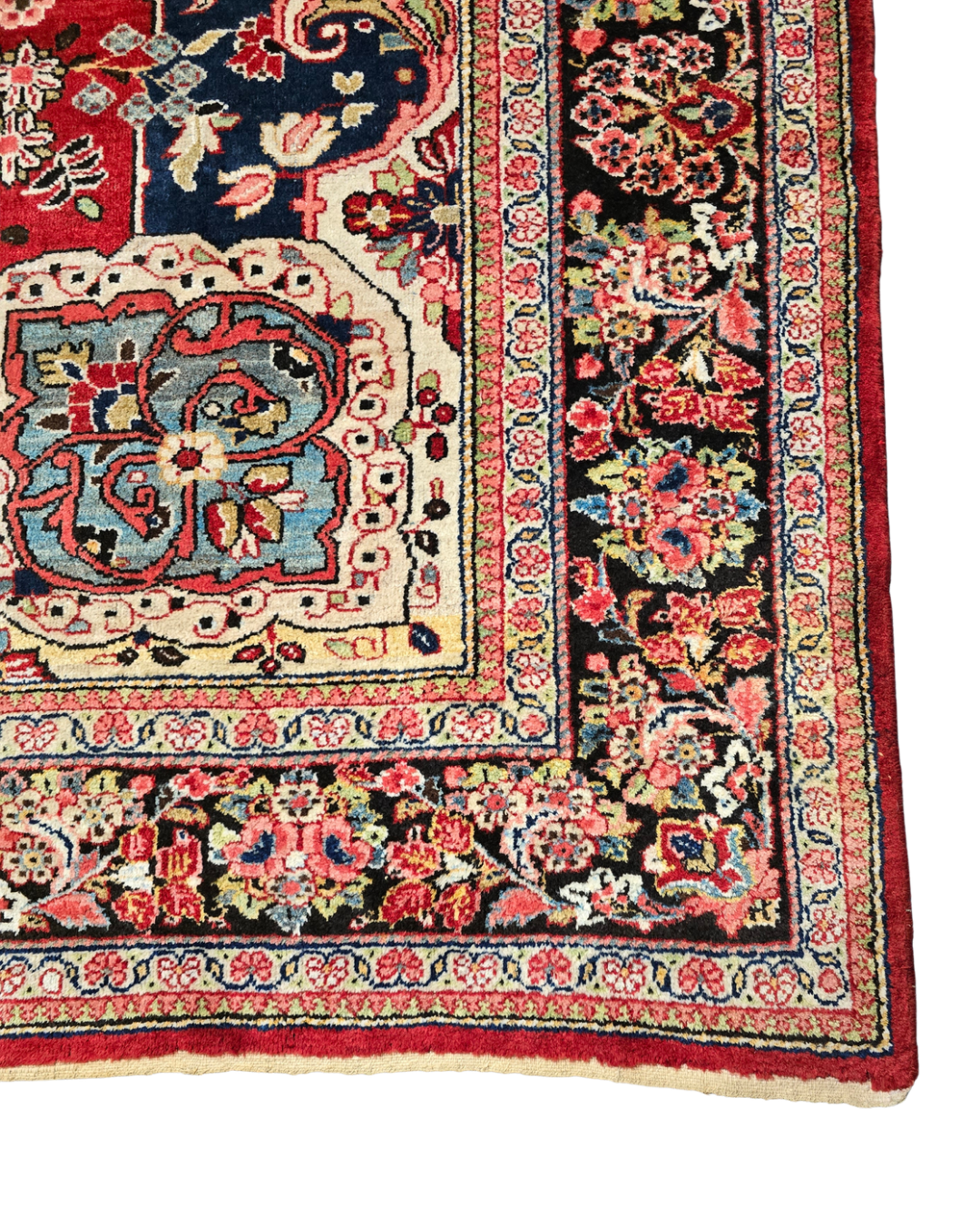 Groot Perzisch tapijt Lillian 370x280 wollen vloerkleed handgeknoopt Iran