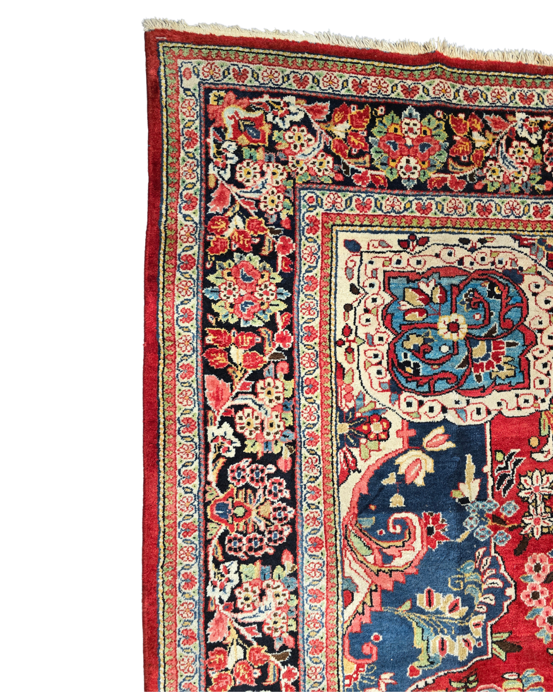 Groot Perzisch tapijt Lillian 370x280 wollen vloerkleed handgeknoopt Iran