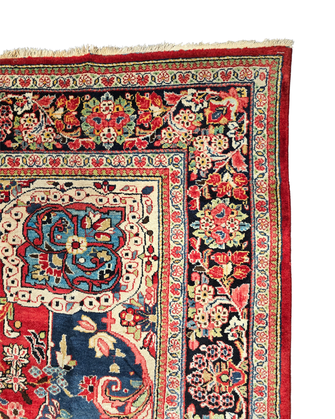 Groot Perzisch tapijt Lillian 370x280 wollen vloerkleed handgeknoopt Iran