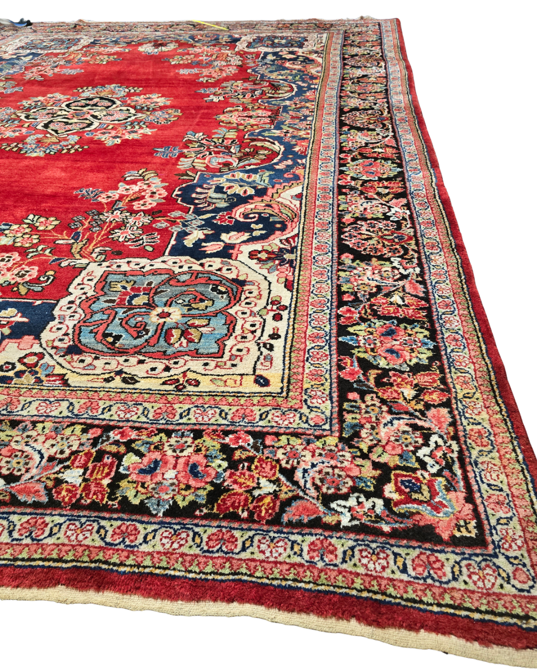 Groot Perzisch tapijt Lillian 370x280 wollen vloerkleed handgeknoopt Iran