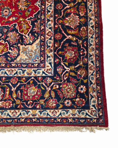 Groot Perisch tapijt Mashad 450x300 wollen vloerkleed iran handgeknoopt