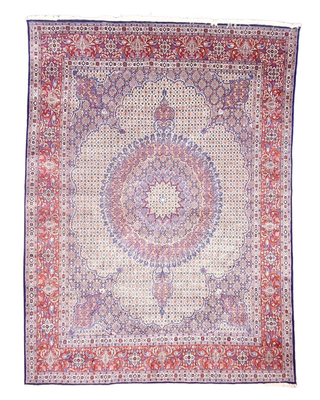 Groot Perzisch tapijt Moud 400x300 wollen vloerkleed handgeknoopt Iran