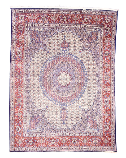 Groot Perzisch tapijt Moud 400x300 wollen vloerkleed handgeknoopt Iran